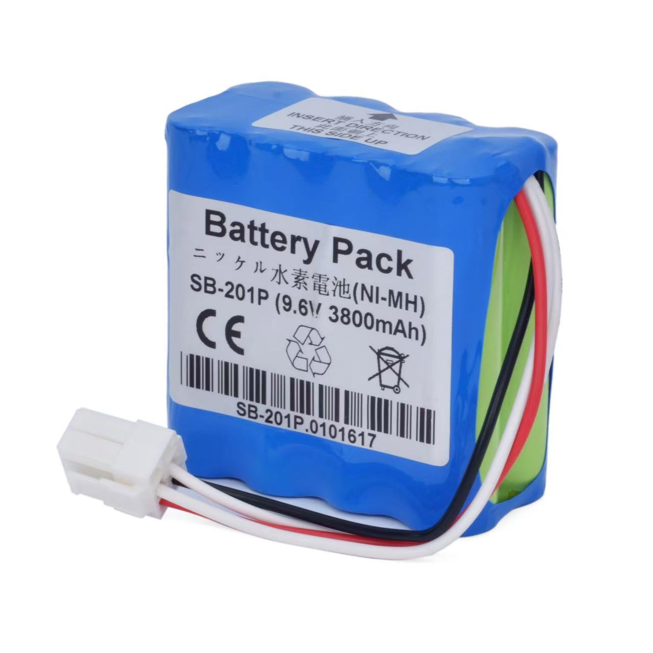 Nihon Kohden SB 201P Compatible Medical Battery 9 6V 3800mAh Plinma nihon-kohden-sb-201p-compatible-medical-battery-9-6v-3800mah-plinma