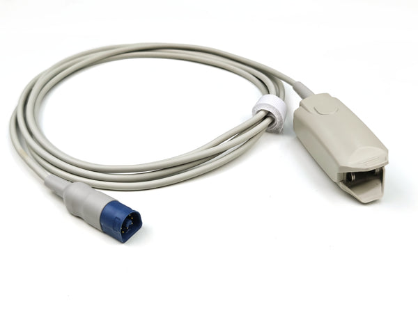 Plinma Compatible Philips C1, C3, FM20, FM30, FM40 Adult Finger Clip SpO2 Sensor P1264