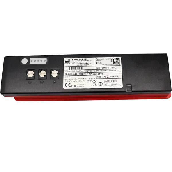 Original Primedic M290 Battery For Defibrillator Medical Battery 13.2V 2500mAh