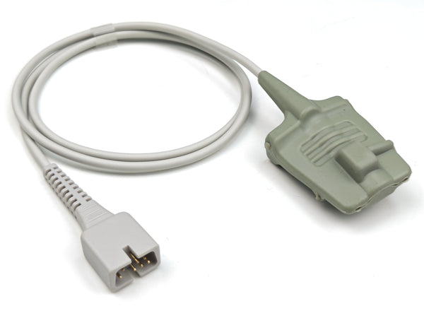 Plinma Compatible Biolight M700 M800 Adult Finger Soft SPO2 SensorDB9-7Pin P0216S