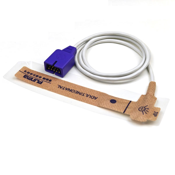 Plinma Compatible Nellcor Oximax Fabric Adhesive Tape Disposable Adult/Neonate SPO2 Sensor P0511-3417