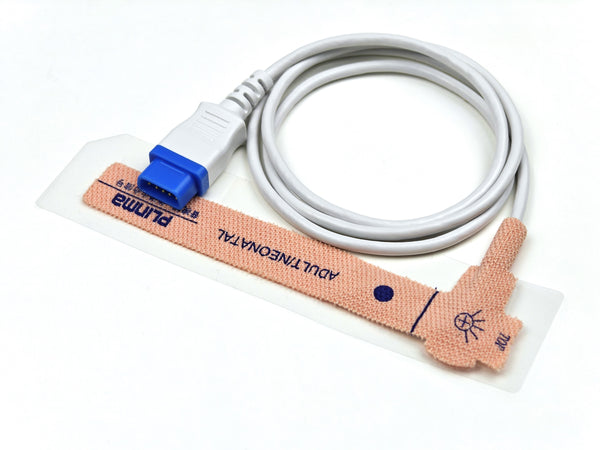 Plinma Compatible GE Datex Ohmeda Adult/Neonate Disposable SpO2 Sensor 9Pin P0511-74E9