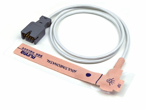 Plinma Compatible Masimo Pronto-7, Rad-5, Adult/Neonatal Disposable SpO2 Sensor P0511-74F1