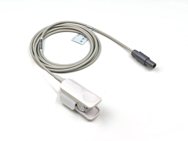 Plinma Compatible Mindray PM 7000, PM 8000 Adult Finger Clip SpO2 Sensor 6Pin P1230M