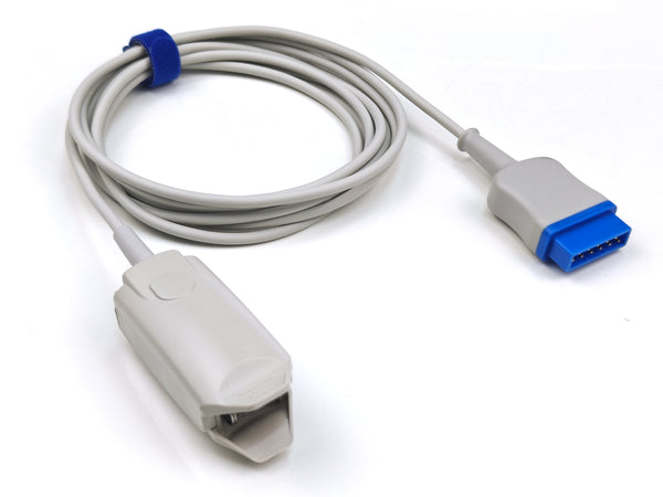 Plinma Compatible GE Dash 4000 Adult Finger Clip SpO2 Sensor Nellcor non-oximax tech 11Pin P1252