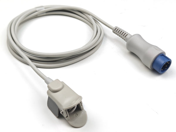Plinma Compatible  Mindray  T5/T8 Adult Finger Clip  SPO2 Sensor 7Pin P1291C