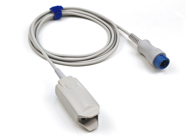 Plinma Compatible Mindray 115-012807-00 T5 Adult Finger Clip SpO2 Sensor 7Pin P1291