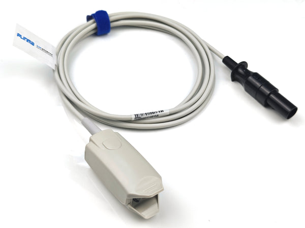 Plinma Compatible Novametrix 515A, 515B, 515C, 520A,Adult Finger Clip SpO2 Sensor P12A1