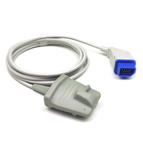 Plinma Compatible Nihon Kohden 2303 Life Scope Adult Soft Reusable SpO2 Sensor 14pin P12A8S