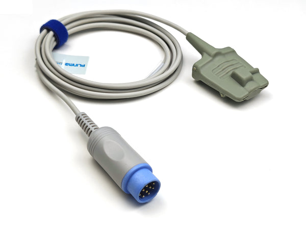 Plinma Compatible Biolight Adult Finger Soft SPO2 Sensor 12Pin P12S7S