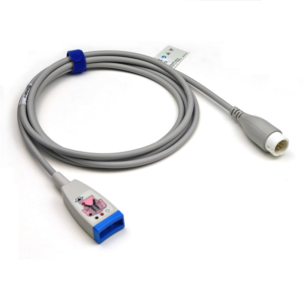 Plinma Compatible Philips ECG Trunk Cable 3 Leads IEC 12Pin P5300-0561
