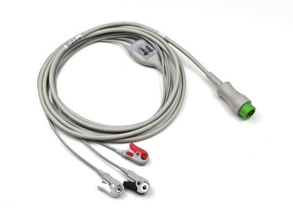 Plinma Medical Supplies Mindray-Datascope Compatible Direct-Connect ECG Cable - 040-000964-00