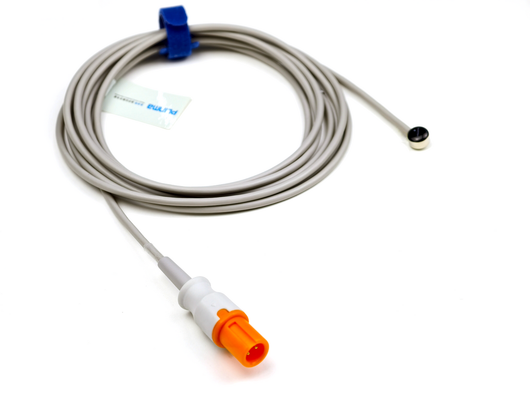 Plinma Compatible Contec CMS8000 Reusable Temperature Probe Adult Skin
